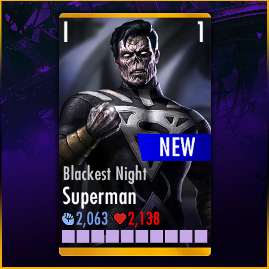 BLACKEST NIGHT SUPERMAN