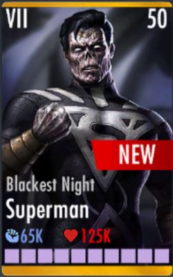BLACKEST NIGHT SUPERMAN